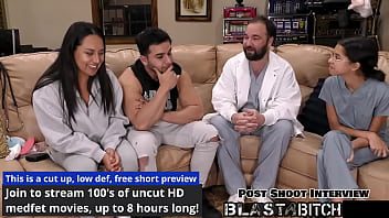 Mia's pussy gets shocked and blasted with cum