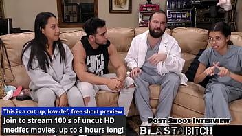 Mia's pussy gets shocked and blasted with cum