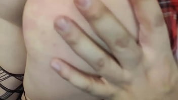 Jerking off the cunt in front of the camera