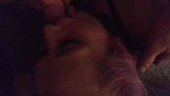 Fine ass blond sucking big dick