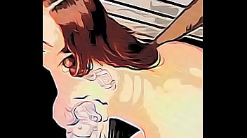 Cabelinho vermelho forte