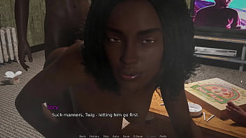 Mulher rebolando para grupo rodinha de amigos