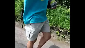 The Naked Guy Is Wanking In The Woods In Nature Tom Motho thumbnail