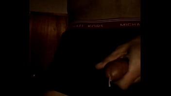 I blow my load for the camera