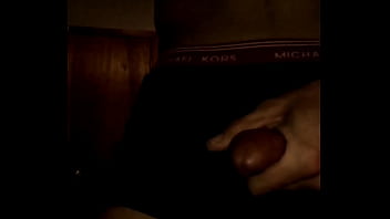 I blow my load for the camera