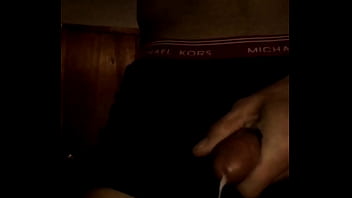 I blow my load for the camera