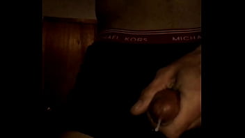 I blow my load for the camera