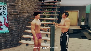 Ts4 at the club Ts4 at the club