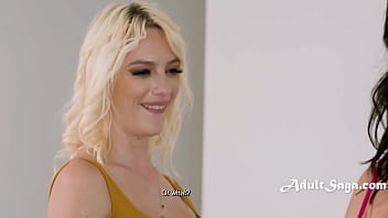 Helping her friend not freak out after she ripped her pants in public