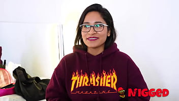 Interracial gangbang with latina lana villafuerte 3 big cocked black guys for this nymphomaniac at nigged