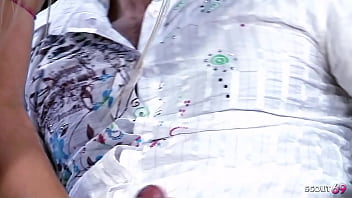 Old guy george uhl cum deep in he tight asshole of blonde girl with fit body and perfect tits