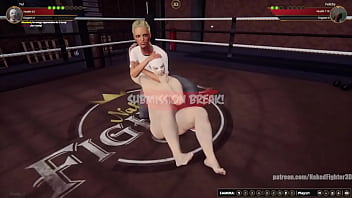 Yel vs felicity nf3d mixed mma combat femdom
