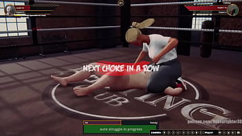 Yel vs felicity nf3d mixed mma combat femdom