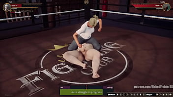 Yel vs felicity nf3d mixed mma combat femdom