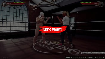 Yel vs felicity nf3d mixed mma combat femdom