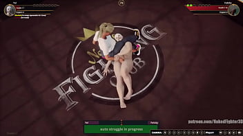 Yel vs felicity nf3d mixed mma combat femdom