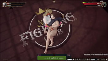 Yel vs felicity nf3d mixed mma combat femdom