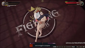 Yel vs felicity nf3d mixed mma combat femdom
