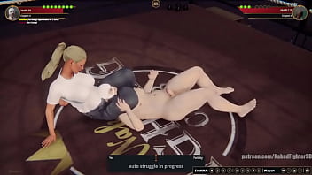 Yel vs felicity nf3d mixed mma combat femdom