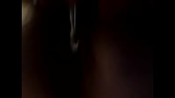 Girlfriend using her new toy