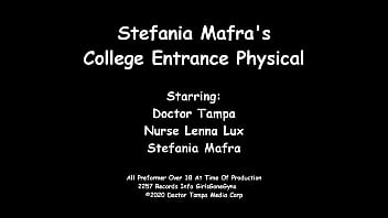 Tampa university entrance physical stefania mafra