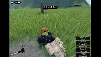 Doge fucks a bunny girl in roblox