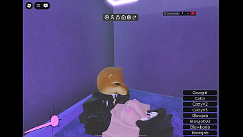 Doge fucks a bunny girl in roblox