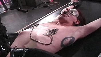 Sexy hot body slut bondage a men spank