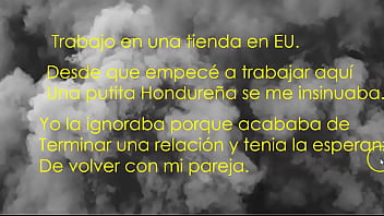 Putita hondureña me convenció