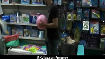 Sexy wild chick gets paid to fuck 8