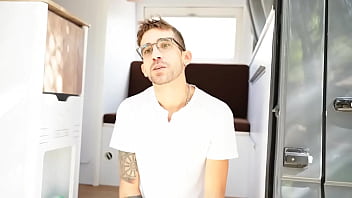 Adrian opens the sliding door of his van for us as well as his heart so we can know a little more about his free and libe