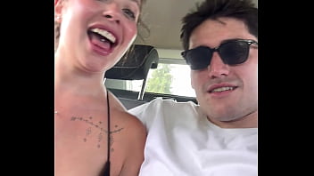 Blowjob in the taxi yaetriplex