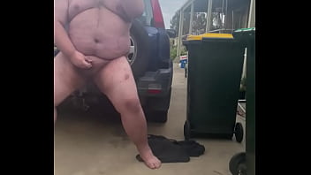 Sucking Dildo Behind Car thumbnail