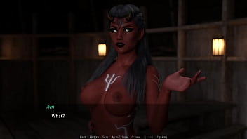 The lust city #45 sexy red head gets fucked hard in her bed face fucked and cumm all over her big tits