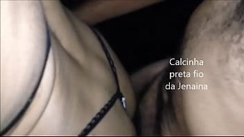 Dando Gostoso Para Um Ativo Usado A Calcinha Fio Preto Da Amiga Jenana thumbnail