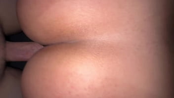 Stepson fills his stepmother's pussy with milk twice