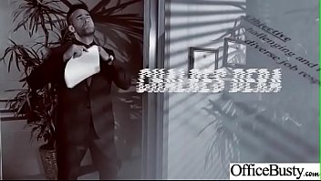 Sex in office with big round tits girl dani jensen video 12