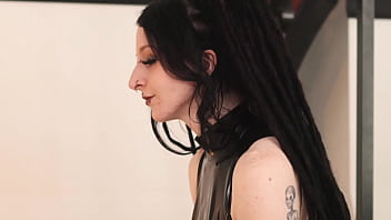 Latex tie & tease short intro scene