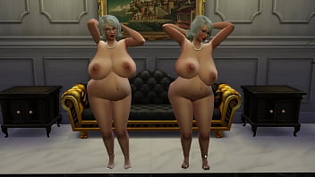 Twin preggo gilfs sexy dancing