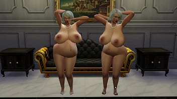 Twin preggo gilfs sexy dancing