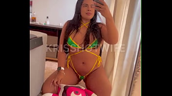 My new brazilian bikini to cheer in the world cup