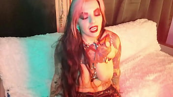 Fucking awesome deep throat from ancient busty vampire girl