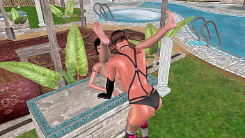 3d animated sex video lesbian girl fisting in laying on table