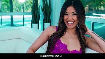 Petite porn doll xxlayna marie gets facialized