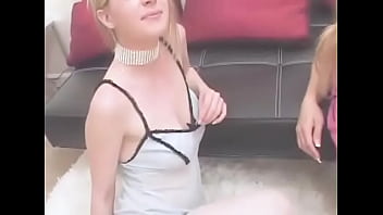 Aniita blue & heather zatch 2 girl double blowjob and cum facial