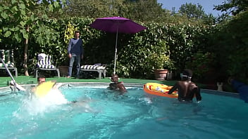 The action gets so much hotter than just some chicks working on their tans when alice