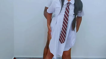 Afterschool couple fuck hard