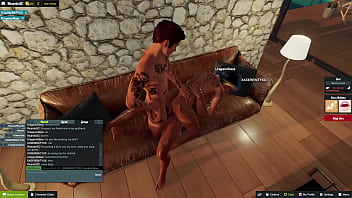 Comendo a esposa na frente do marido corno