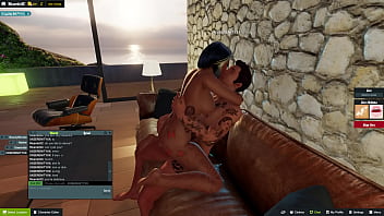 Comendo a esposa na frente do marido corno