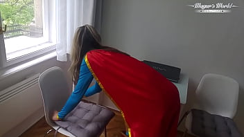 Small titted superwomen gina gerson has to save mugur